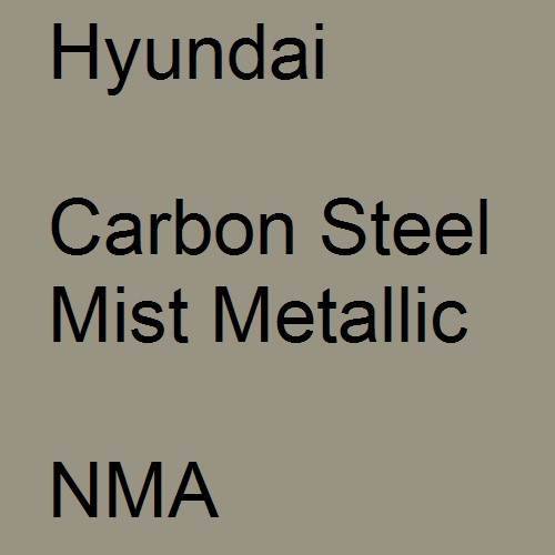 Hyundai, Carbon Steel Mist Metallic, NMA.